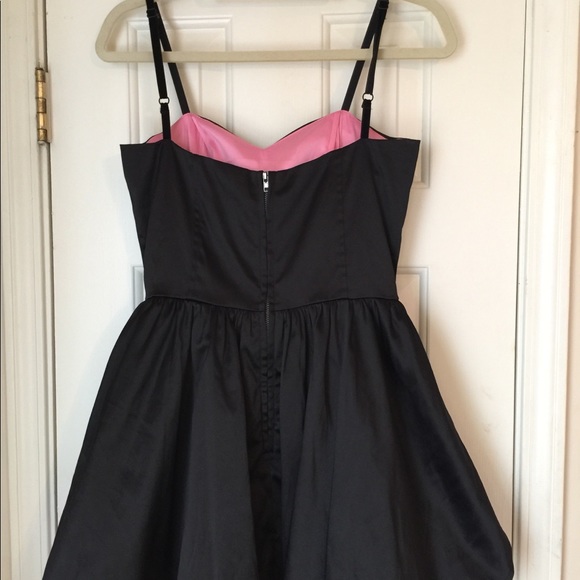 Bettie Page Black Party Dress - Picture 3 of 7